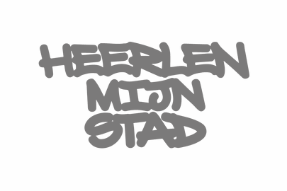 logo heerlen mijn stad grijs